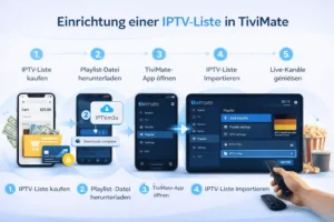 IPTV Liste kaufen und in TiviMate einrichten