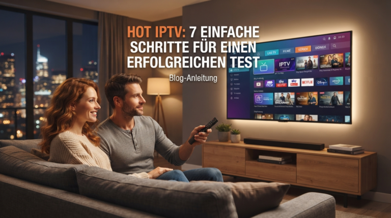 Hot IPTV: 7 einfache Schritte für einen erfolgreichen Test.