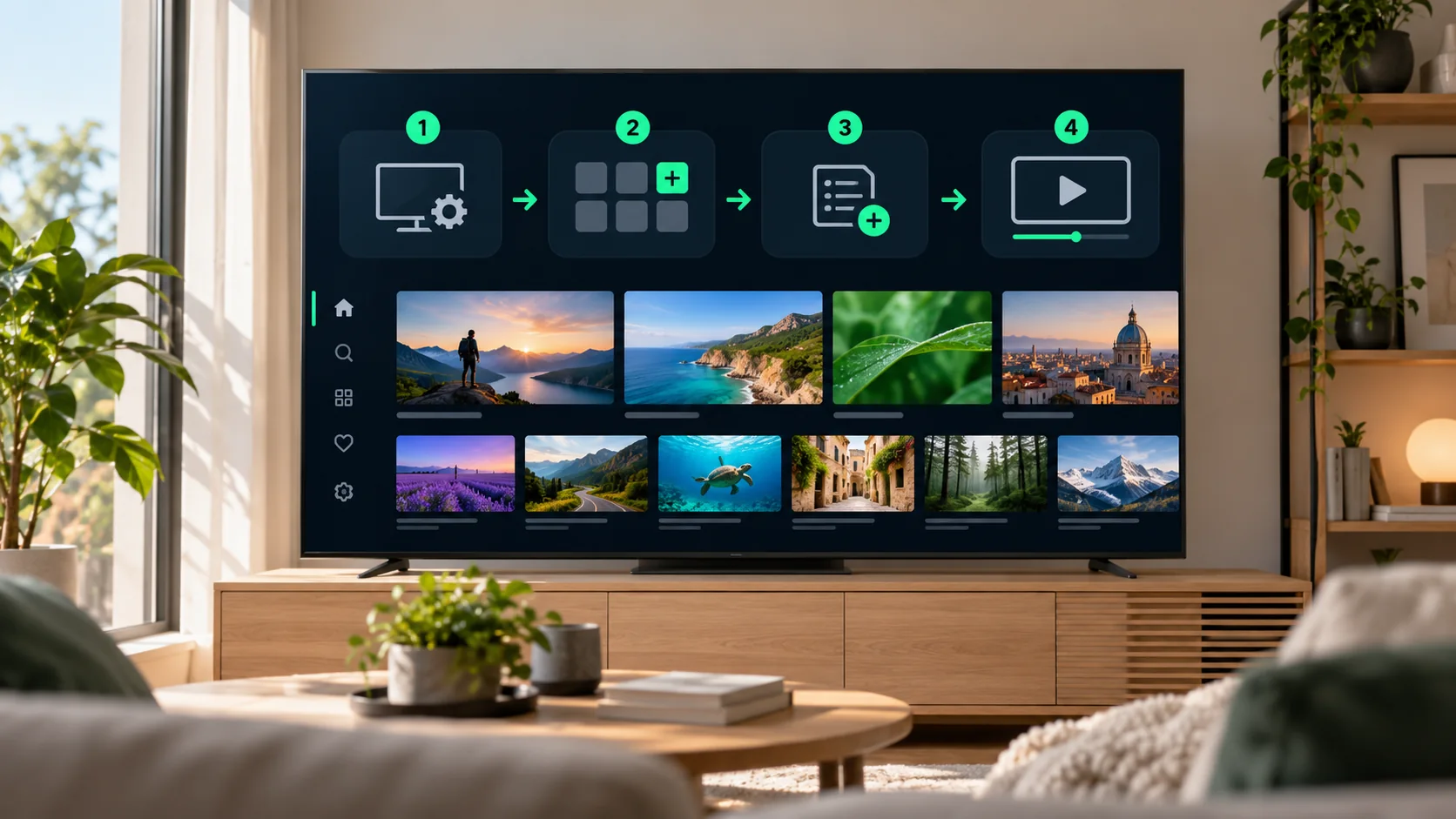 IPTV auf Samsung TV installieren: vier Schritte von der Geräteprüfung bis zur Wiedergabe