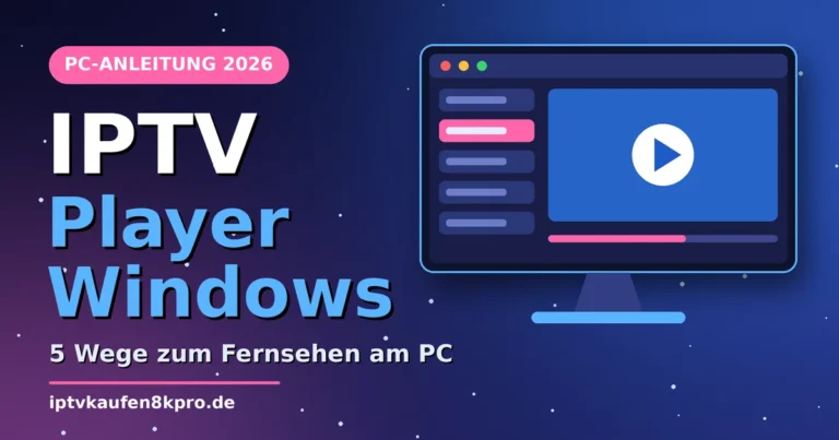 IPTV Player Windows: 5 Wege zum Fernsehen am PC mit Player-Fenster auf dem Monitor